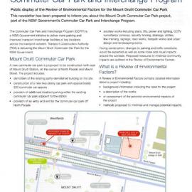 Mount Druitt Commuter Car Park and Interchange Program, 2010