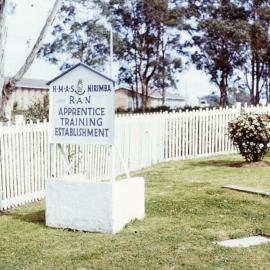 HMAS Nirimba entrance sign