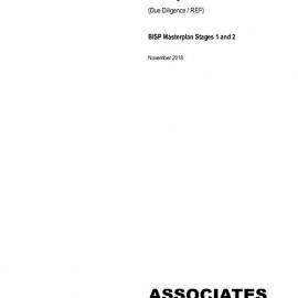 Aboriginal Cultural Heritage and Archaeological Advice - BISP Masterplan Stages 1 and 2, 2018