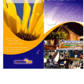 Blacktown Visitor Information and Heritage Centre Information