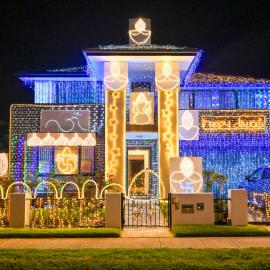 2020 Blacktown City Council Diwali Lights competition
