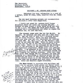 St Andrews Golf Course Blacktown, 1940s