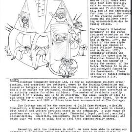 Community Cottage Women's Refuge, Blacktown