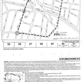 Blacktown CBD Inner Ring Road layout