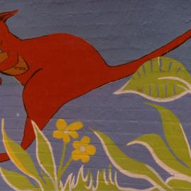 Max Webber Library mural