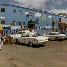 Max Webber Library mural