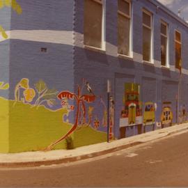 Max Webber Library mural