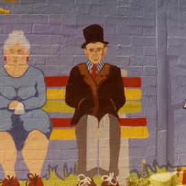 Max Webber Library mural