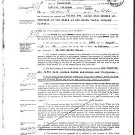 George Attwater -  Estate Administration, 1932