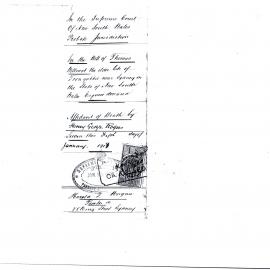 Thomas Willmot - Last Will and Testament and Probate, 1890-1907