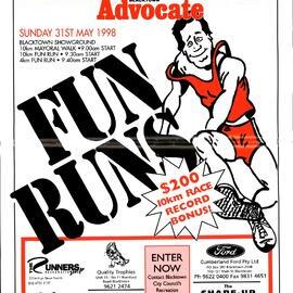 Blacktown Advocate Fun Run, 1998