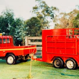 Blacktown Council's livestock impounding vehicle