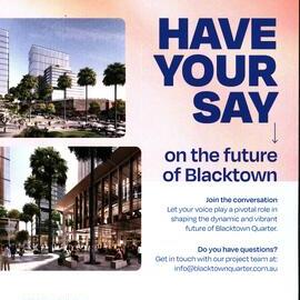 Blacktown Quarter - Have Your Say on the future of Blacktown