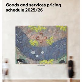 Blacktown City Council Goods and Services Pricing Schedule, DRAFT 2025-2026