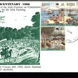 Bicentennial First Day Covers, two signed by D.W. Dan Eastwood, 1984