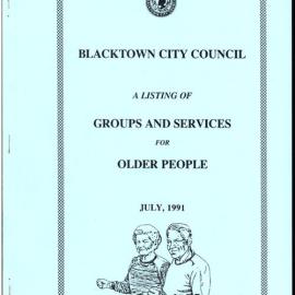 Groups and services for older people, 1991