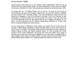 Ernest Orton biography