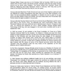 George William Green biography