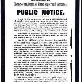 Public notice, Prospect Reservoir