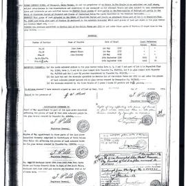 Certificate of Title - Norman Kenneth Hicks, 1957