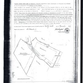 Certificate of Title - Gilbert George Grose Hunt, 1929
