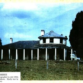 Bungarribee House, western elevation