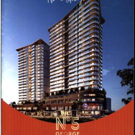 No5 George - residential tower development pamphlet
