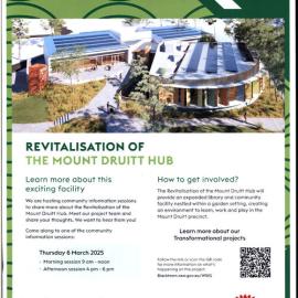 Mount Druitt hub revitalisation info session