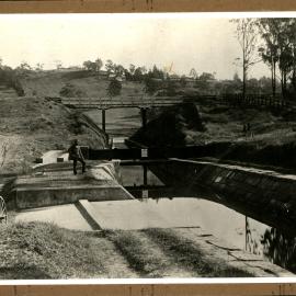 View of the canal, Upper Nepean Scheme