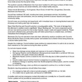 Severe weather causes widespread damage across Blacktown City, 2025