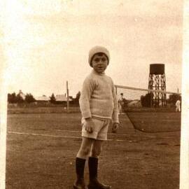 Ian Lawson, Nyngan Tennis Courts, 1919