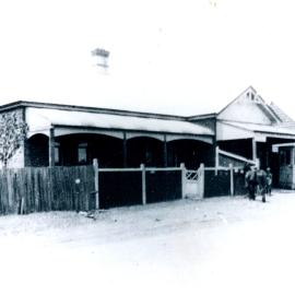Watts' store and residence