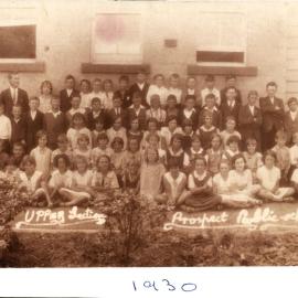 Class photograph, Prospect Public School, 1930