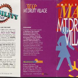 Mobility Map, Mt Druitt Village, 1999