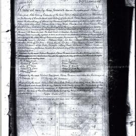 Maria Lock will, subdivision of forty acres to children, 1884