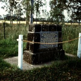 Blaxland's farm monument, St Clair