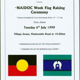 NAIDOC flag raising ceremony, Blacktown, 1999