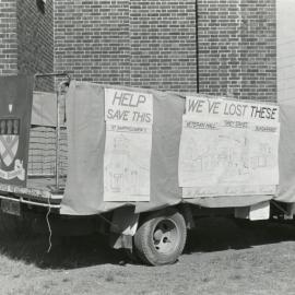 Robert Brown's Truck at St Bartholomew's Church, Prospect