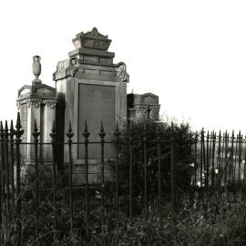 Nelson Lawson vault, St Bartholomew's, Prospect