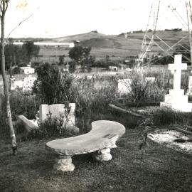 Dr Aitkens memorial seat, St Bartholomew's, Prospect