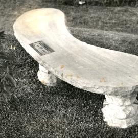 Dr Aitkens memorial seat, St Bartholomew's, Prospect