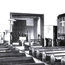 St Bartholomew's interior, 1937