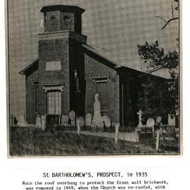 St Bartholomew's, Prospect, 1935
