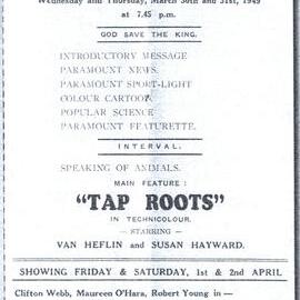 Warrick Theatre inaugural programme, 1949