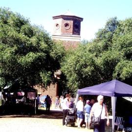 Back to St Bartholomew's Day 2011 (church tower and stalls)