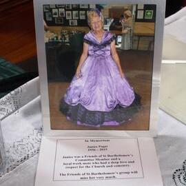 Back to St Bartholomew's Day 2015 (Janice Paget in memoriam)