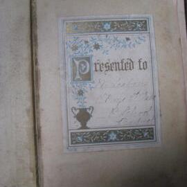 Sunday School book, c.1900s