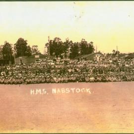 HMS Nabstock ships' company, Quakers Hill, 1946