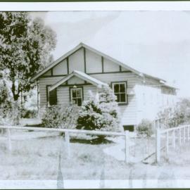 Blacktown Baptist Church, front view, c1955-1956