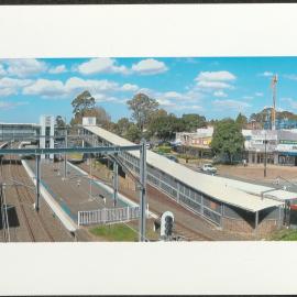 Seven Hills from Prospect Highway overpass, 2017